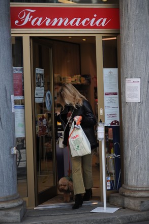 Elena Barolo out and about, Milan, Italy - 25 Nov 2020