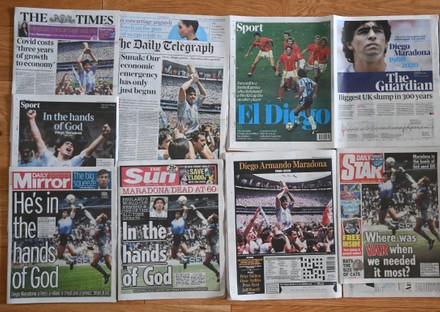 In the hands of God': what the papers say about the death of Diego