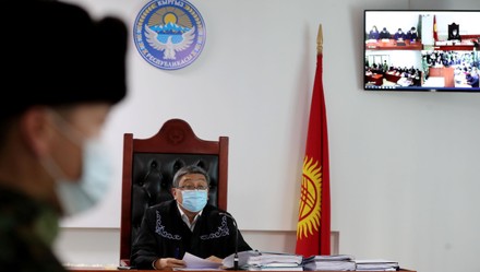 Kyrgyzstan ex-president Almazbek Atambayev court, Bishkek - 27 Nov 2020