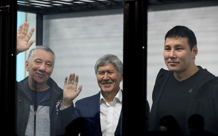 Kyrgyzstan ex-president Almazbek Atambayev court, Bishkek - 27 Nov 2020