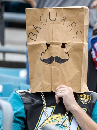 Jacksonville Fl Us Jaguars Fan Wears Editorial Stock Photo - Stock