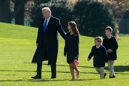 US President Donald J. Trump returns to the White House, Washington, USA - 29 Nov 2020