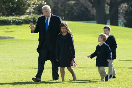 United States President Donald Trump returns to the White House, Washington, District of Columbia, USA - 29 Nov 2020