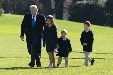 United States President Donald Trump returns to the White House, Washington, District of Columbia, USA - 29 Nov 2020