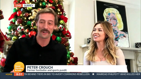 Peter Crouch and Abigail Clancy