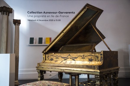 Auction of the Aznavour-Garvarentz collection in Paris, France - 30 Nov 2020