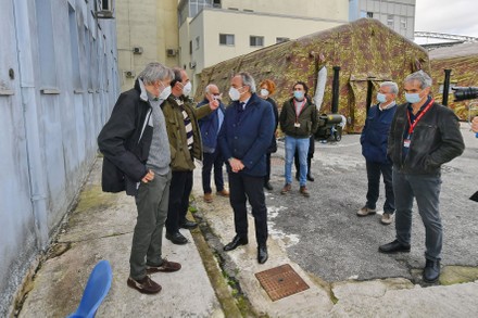 Gino Strada visits the Army Field Hospital in Crotone in Calabria, Italy - 01 Dec 2020
