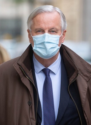 Michel Barnier Eu Chief Negotiator Westminster Editorial Stock Photo ...