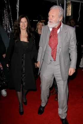 Sir Anthony Hopkins Wife Stella Arroyave Editorial Stock Photo - Stock