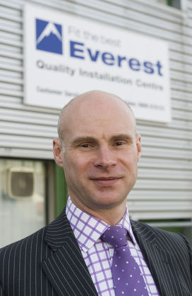 Simon Jarman, Managing Director of Everest, St Albans, Britain - 09 Oct 2009