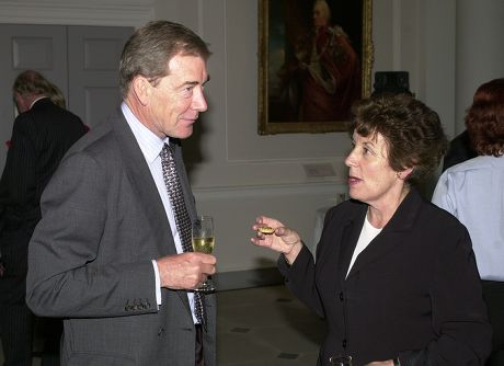 Former Ministers (lord) Ian Lang (now Lord Lang Of Monkton) And Gillian Shephard (now Baroness Shephard Of Northwold) At Michael Heseltine's Book Launch Party At Somerset House London.