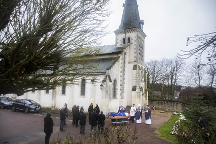 Funeral for former French president Valery Giscard d'Estaing, Authon, France - 05 Dec 2020