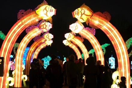 View Installations During Festival Lights Dreamland Editorial Stock Photo -  Stock Image | Shutterstock