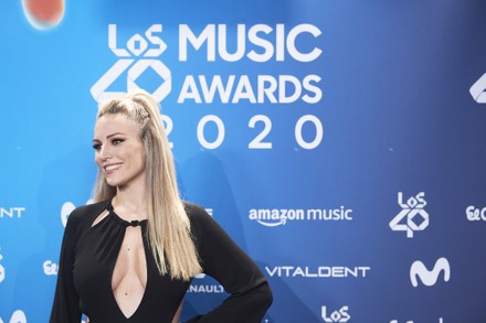 Los 40 Music Awards photocall, Madrid, Spain - 05 Dec 2020