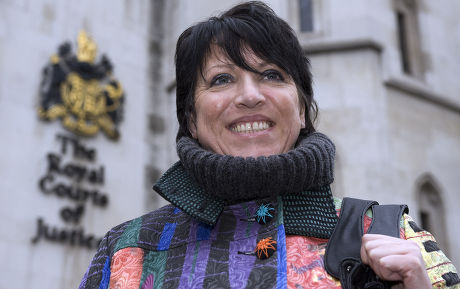 Former TA Soldier Donna Rayment at the High Court Where She Won a Sexual Harrassment Claim Against the MOD, London, Britain - 18 Feb 2010