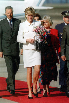 Princess Diana Argentina Nov 1995 Princess Editorial Stock Photo ...