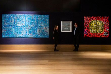 Preview of Bonhams' Modern & Contemporary Art sale., New Bond Street, London, UK - 07 Dec 2020