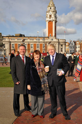 Mayor of London Boris Johnson opens Windrush Square, Brixton, London, Britain - 26 Feb 2010