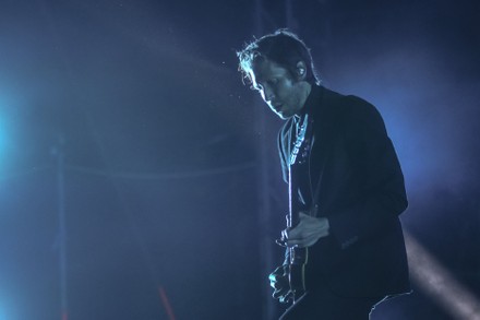 American rock band Interpol performs on the Main stage during the 13th INmusic festival located on the lake Jarun, Zagreb, Croatia - 27 Jun 2018