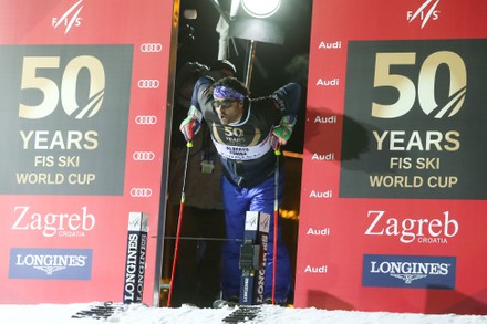 Ski race of overall winners of the FIS World Cup on the ski slope, Zagreb, Croatia - 04 Jan 2017