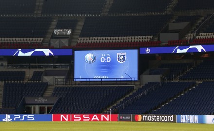 View Scoreboard During Uefa Champions League Editorial Stock Photo Stock Image Shutterstock Shutterstock Editorial