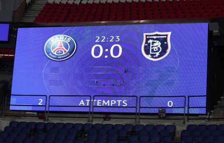 View Scoreboard During Uefa Champions League Editorial Stock Photo Stock Image Shutterstock Shutterstock Editorial