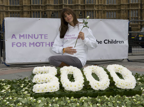 Take a Minute for Mothers, a Save The Children Fund campaign, London, Britain - 12 Mar 2010