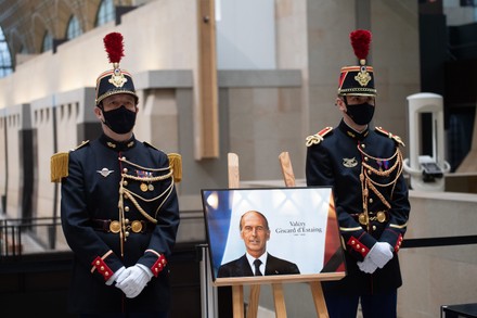Tribute to french President Valery Giscard d'Estaing, Musee d'Orsay, Paris, France - 09 Dec 2020