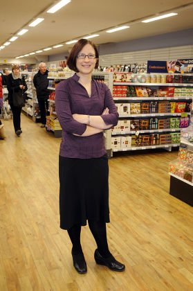 Claire Robertson, founder of the Wellworths Store, Dorchester, Dorset, Britain - 12 Mar 2010