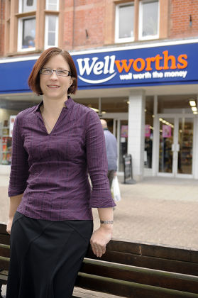 Claire Robertson, founder of the Wellworths Store, Dorchester, Dorset, Britain - 12 Mar 2010