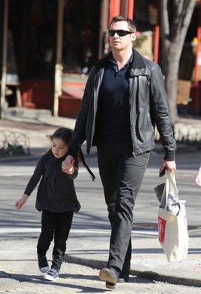 Hugh Jackman and Daughter Ava out and about, New York, America - 18 Mar 2010