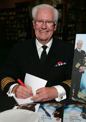 Captain William Wells 'A Sailor's Tales' book launch at Waterstones, Milton Keynes, Britain - 20 Mar 2010