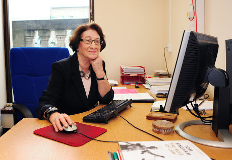 Baroness Vivien Stern at the ICPS office in Melbourne House, London, Britain - 12 Mar 2010