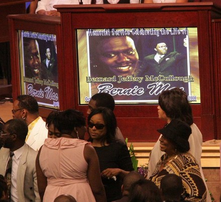 Celebs attend the funeral for comedian Bernie Mac, Chicago, IL, USA - 16 Aug 2008