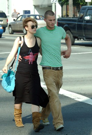 EXCLUSIVE: Kiera Knightley and boyfriend Jamie Dornan in West Hollywood, Ca, California, USA - 18 Nov 2004