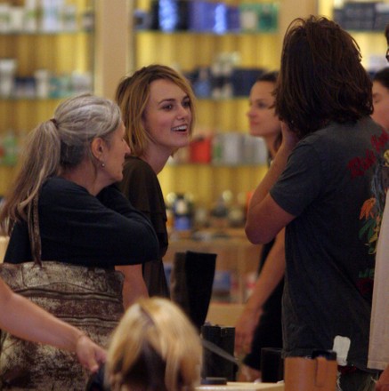 Kiera Knightley shops at Barney's Of New York in Beverly Hills, Ca, California, USA - 18 Aug 2006