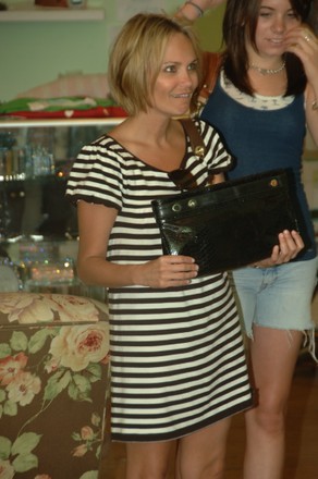 Kristin Chenowith shopping at Surly Girl in Beverly Hills, Ca, California, USA - 15 Aug 2007
