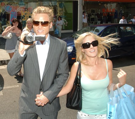 Spencer Pratt and Heidi Montag from the Hills out and about in Beverly Hills, Ca, California, USA - 16 Jul 2007