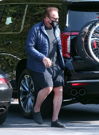 Arnold Schwarzenegger and Christina Schwarzenegger out and about, Los Angeles, California, USA - 11 Dec 2020