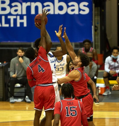 NCAA Basketball St John's vs Seton Hall, Newark, USA - 12 Dec 2020
