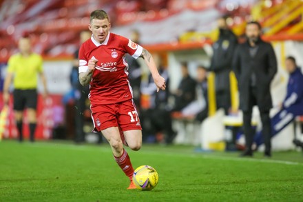 Aberdeen Midfielder Dean Campbell 24 During Editorial Stock Photo ...