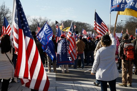 Women for America First rally in Washington, US - 12 Dec 2020 Stock ...