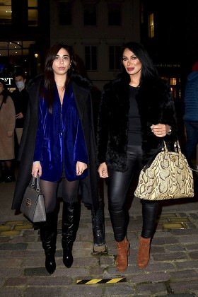Courtenay Semal And Jeanine Nerissa Sothcott out and about, London, UK - 13 Dec 2020