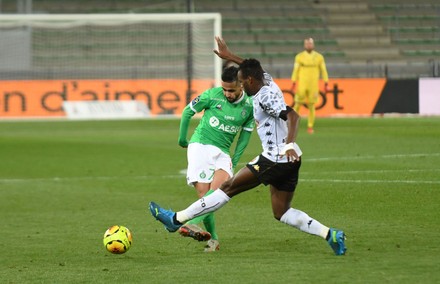 Algerian Striker Ryad Boudebouz Saint Etienne Editorial Stock Photo ...