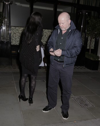 Phil out and about, London, UK - 15 Jan 2016