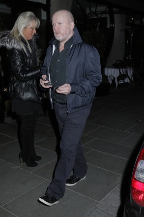 Phil out and about, London, UK - 15 Jan 2016