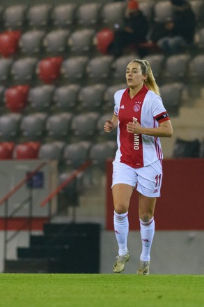 Caitlin Dijkstra 12 Ajax Amsterdam Ball Editorial Stock Photo Stock