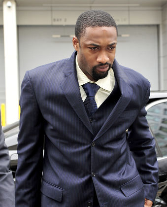 Gilbert Arenas at the H Carl Moultrie I Courthouse, Washington DC, America  - 26 Mar 2010