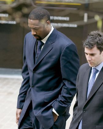 Gilbert Arenas at the H Carl Moultrie I Courthouse, Washington DC, America  - 26 Mar 2010