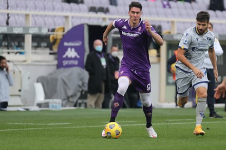 Dusan Vlahovic Acf Fiorentina Editorial Stock Photo - Stock Image ...